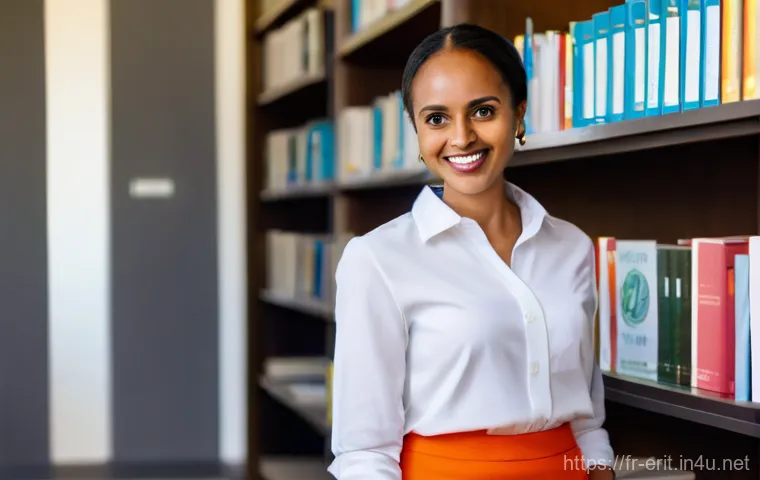 에리트레아의 여성 교육 - **Prompt:** A vibrant and bustling classroom scene inside a rural Eritrean school, showcasing the po...